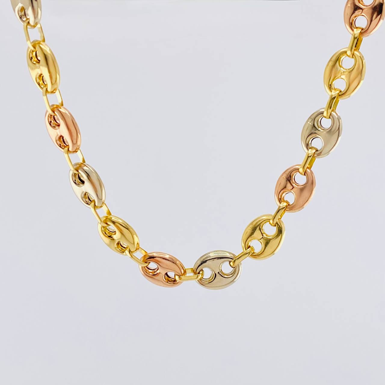 Cadena Gc 17.45 g / 20 in / 8.1 mm Tres Oros 18K