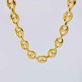 18K Yellow Gold Chain Gc 37.15g / 28 in / 11.2mm