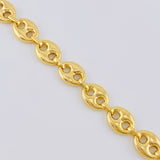 18K Yellow Gold Chain Gc 37.15g / 28 in / 11.2mm