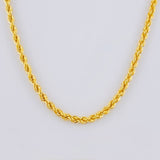 Cadena Lazo 4.5g / 20 in / 2.73mm Oro Amarillo 18K