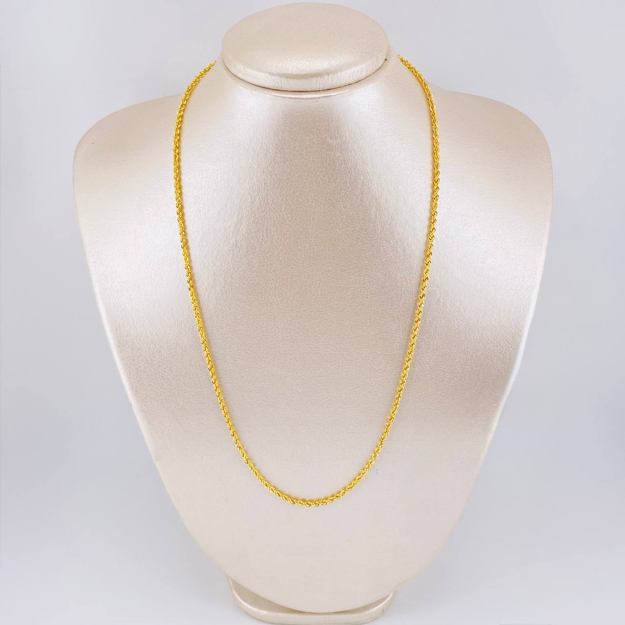 Cadena Lazo 4.5g / 20 in / 2.73mm Oro Amarillo 18K