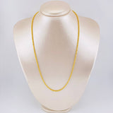 Cadena Lazo 4.5g / 20 in / 2.73mm Oro Amarillo 18K