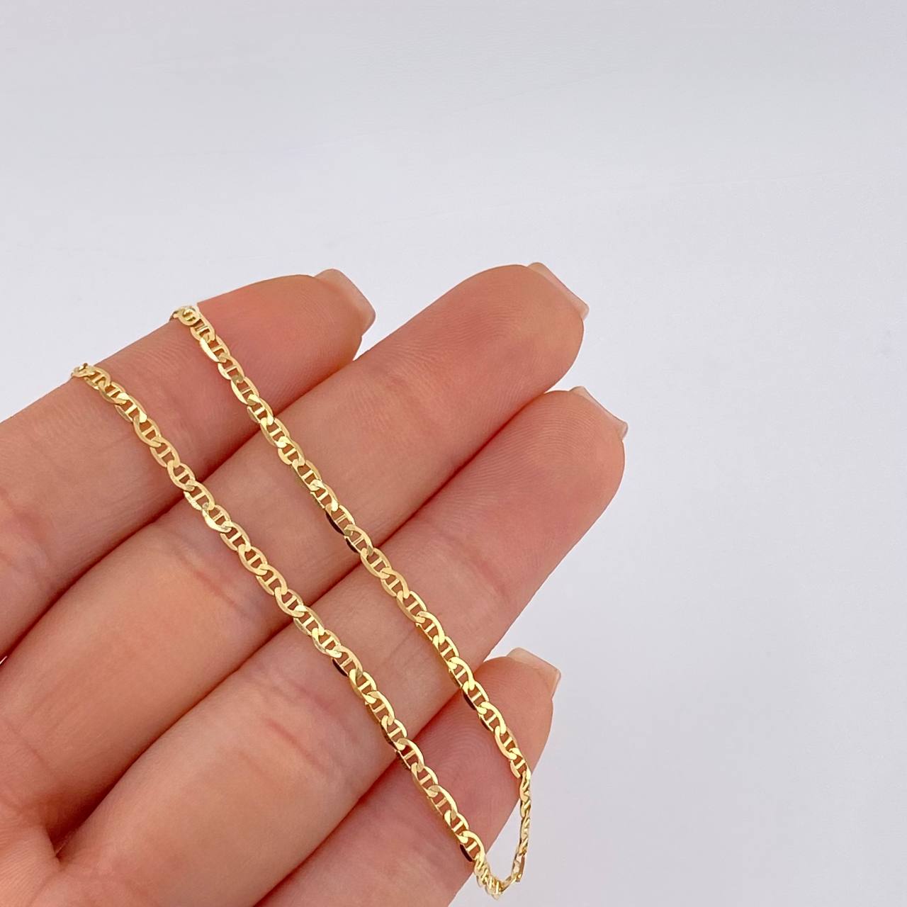Cadena Escalera 5.75 g / 23 3/4 in / 2.2 mm Oro Amarillo 18K