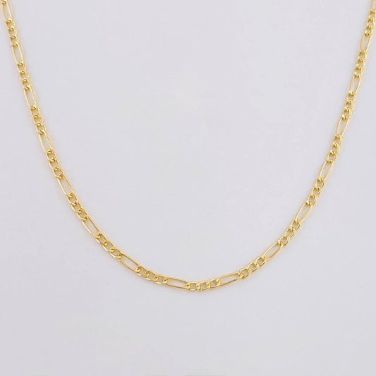 Figaro Chain 2.9g / 24 in / 2.3mm 18K Yellow Gold