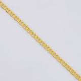 Flat Mariner Chain 1.75 g / 17 3/4 in / 1.4 mm 18K Yellow Gold