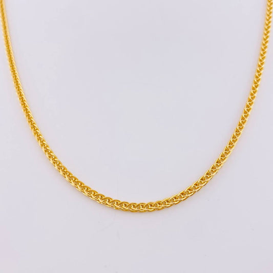 Cadena Franco 6.7 g / 23 3/4 in / 2.6 mm Oro Amarillo 18K