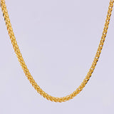 Cadena Franco 6.7 g / 23 3/4 in / 2.6 mm Oro Amarillo 18K