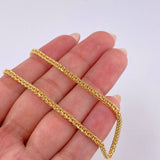 Cadena Franco 6.7 g / 23 3/4 in / 2.6 mm Oro Amarillo 18K