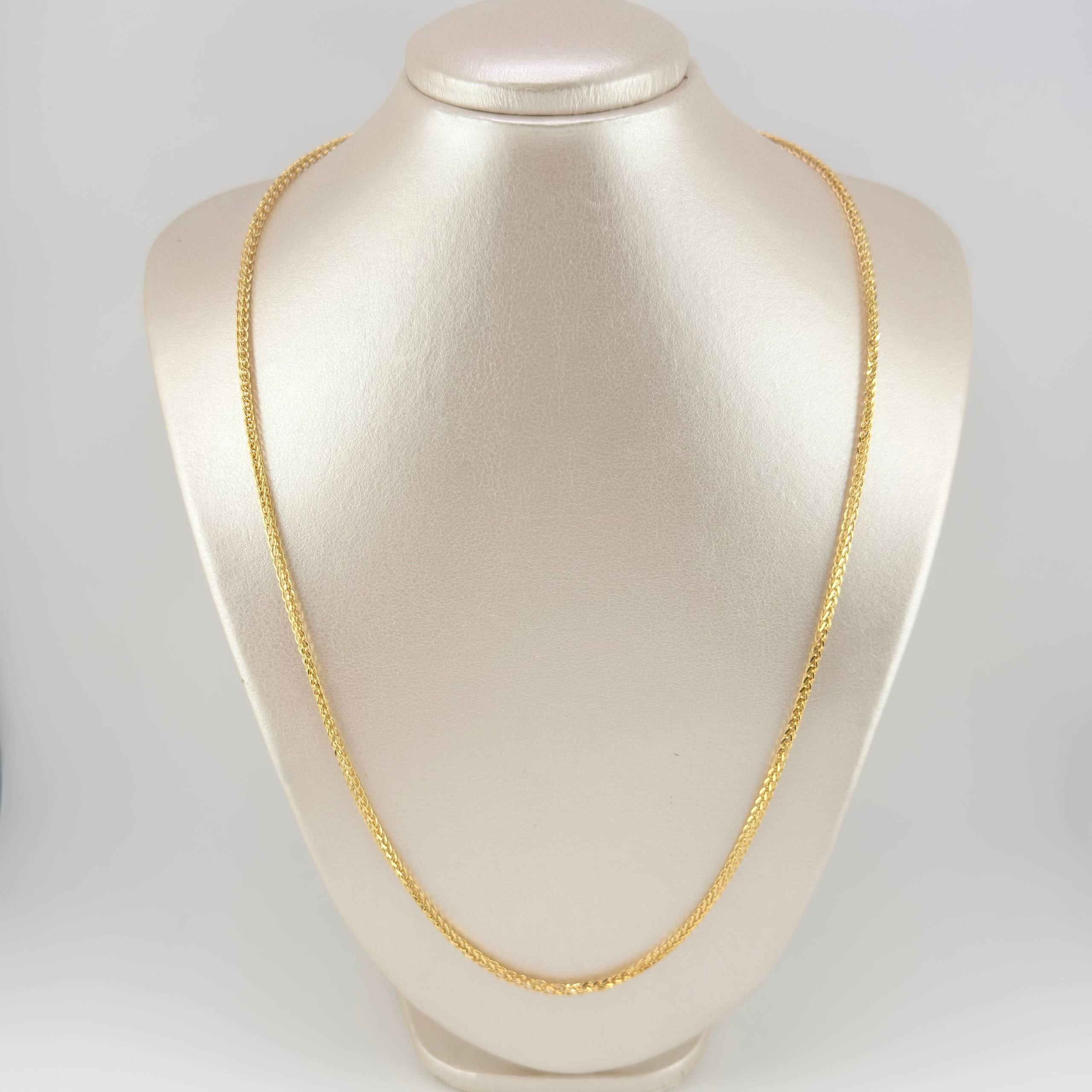 Cadena Franco 6.7 g / 23 3/4 in / 2.6 mm Oro Amarillo 18K