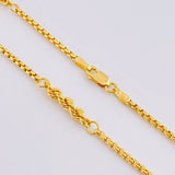 Venetian Rope Chain 5.4 g / 17 3/4 in / 1.7 mm 18K Yellow Gold