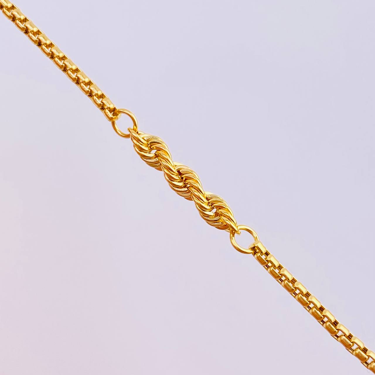 Venetian Rope Chain 5.4 g / 17 3/4 in / 1.7 mm 18K Yellow Gold
