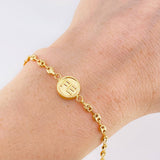Bracelet Gc Charm Fe 2.3 g / 6 3/4 in / 3.1 mm Yellow Gold 18K