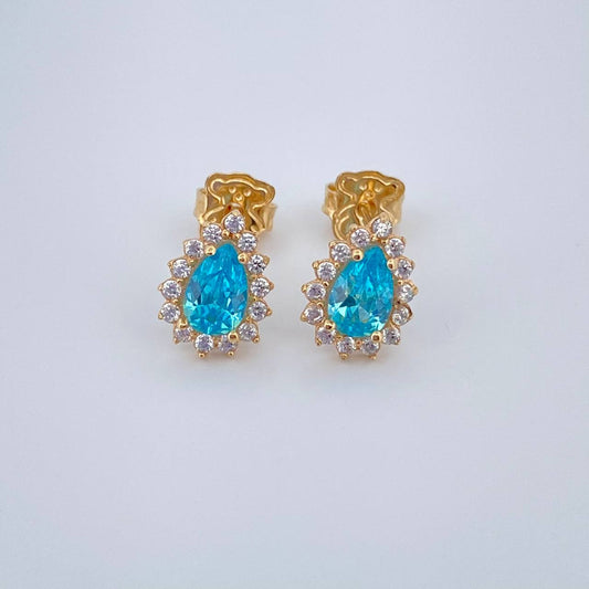 Topos Halo Gota 1.75gr / Oro Amarillo 18K &