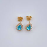 Topos Halo Gota 1.75gr / Oro Amarillo 18K &