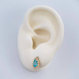 Topos Halo Gota 1.75gr / Oro Amarillo 18K &