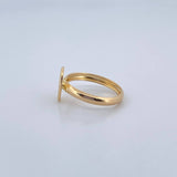 Virgin Miraculous Ring 1.05gr / Size 4 1/2 / 18K Gold &