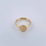 Virgin Miraculous Ring 1.05gr / Size 4 1/2 / 18K Gold &