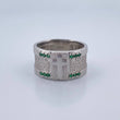 Father's Cross Ring 12.25gr / Size 10 1/2 / 18K Gold &