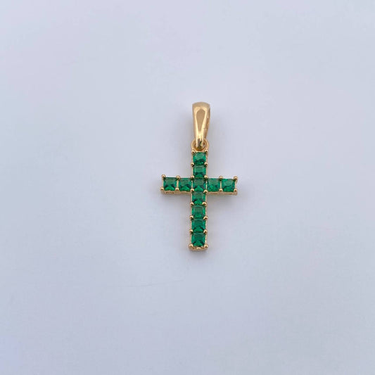 Pendant Cross 1.05gr / 2.5cm / 18K Gold &