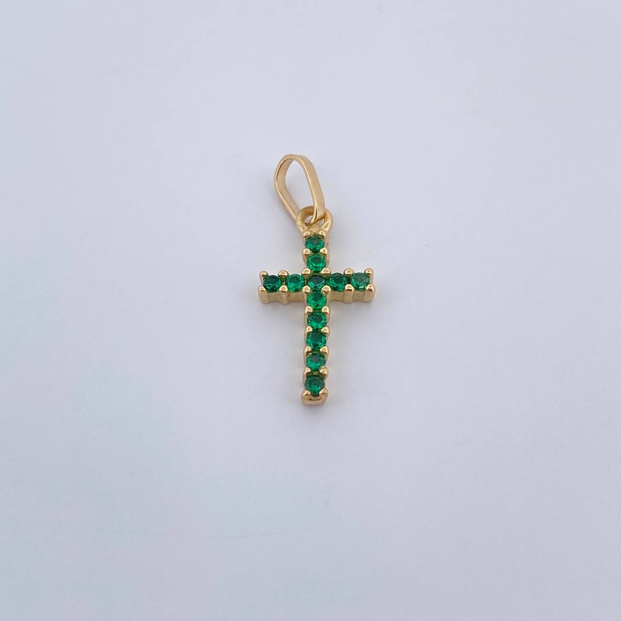 Pendant Cross 0.85gr / 2cm / 18K Gold &
