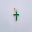 Pendant Cross 0.85gr / 2cm / 18K Gold &