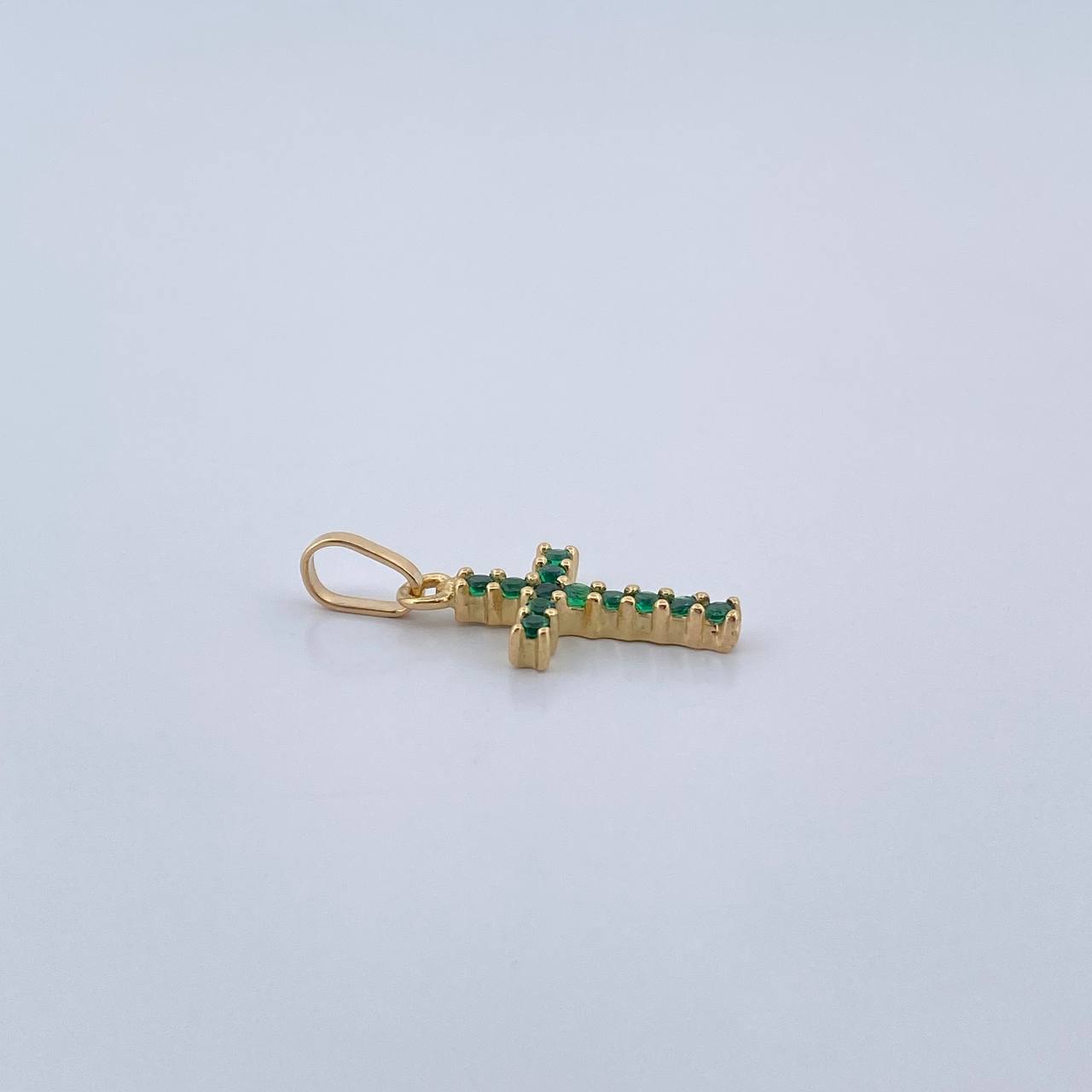 Pendant Cross 0.85gr / 2cm / 18K Gold &
