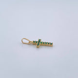 Pendant Cross 0.85gr / 2cm / 18K Gold &