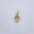 Pendant Hamsa Hand 0.95gr / 1.7cm / 18K Gold &