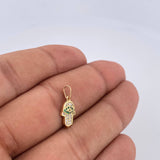 Pendant Hamsa Hand 0.95gr / 1.7cm / 18K Gold &