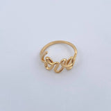 Love Ring 2.85gr / Size 6 / 18K Gold &