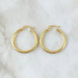 Candongas Mary 1.9gr / 3cm / Entorchadas Oro Amarillo 18K *