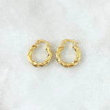 Candongas Emmi 1.55gr / 1.8cm / Oro Amarillo 18K ©