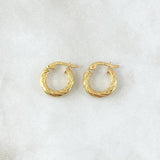 Hoop Earrings Sofi 1.65gr / 1.7cm / Yellow Gold 18K ©