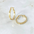 Hoop Earrings Diani 1.6gr / 2.2cm / Yellow Gold 18K