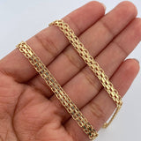 Cadena China 9.05gr / 60.4cm / 4.4mm Oro Amarillo +0 18K &