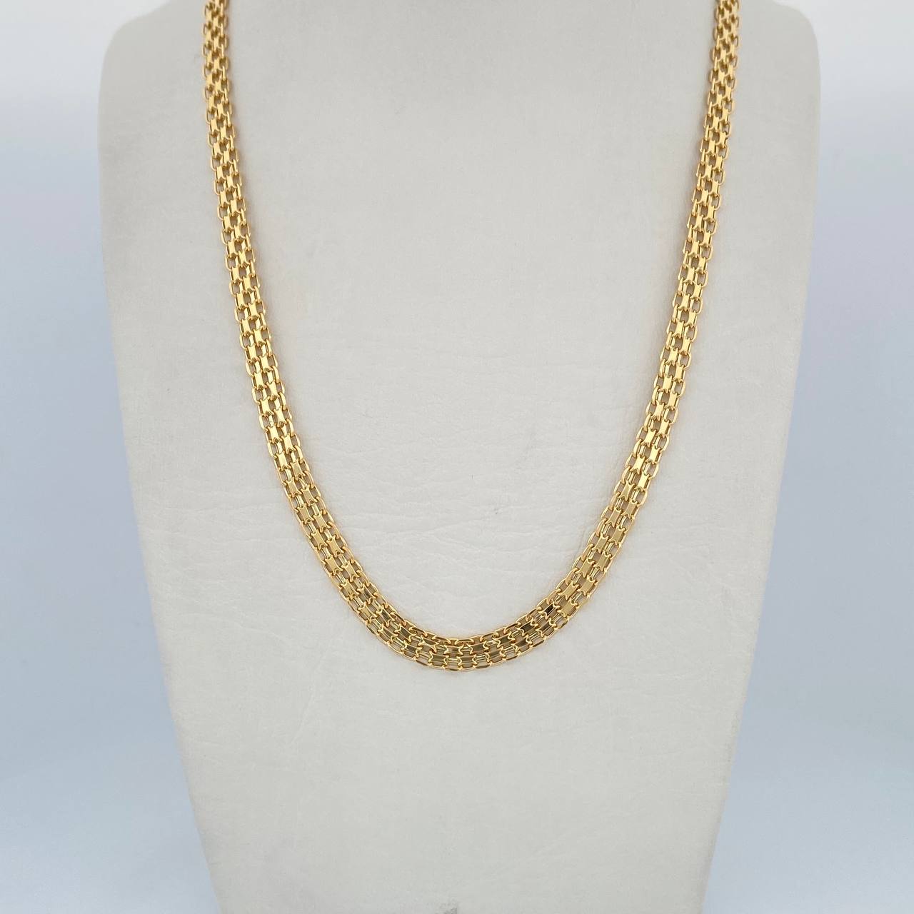 Cadena China 9.05gr / 60.4cm / 4.4mm Oro Amarillo +0 18K &