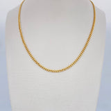 Cuban Links 3.9gr / 23.6in / +1 18K Gold $