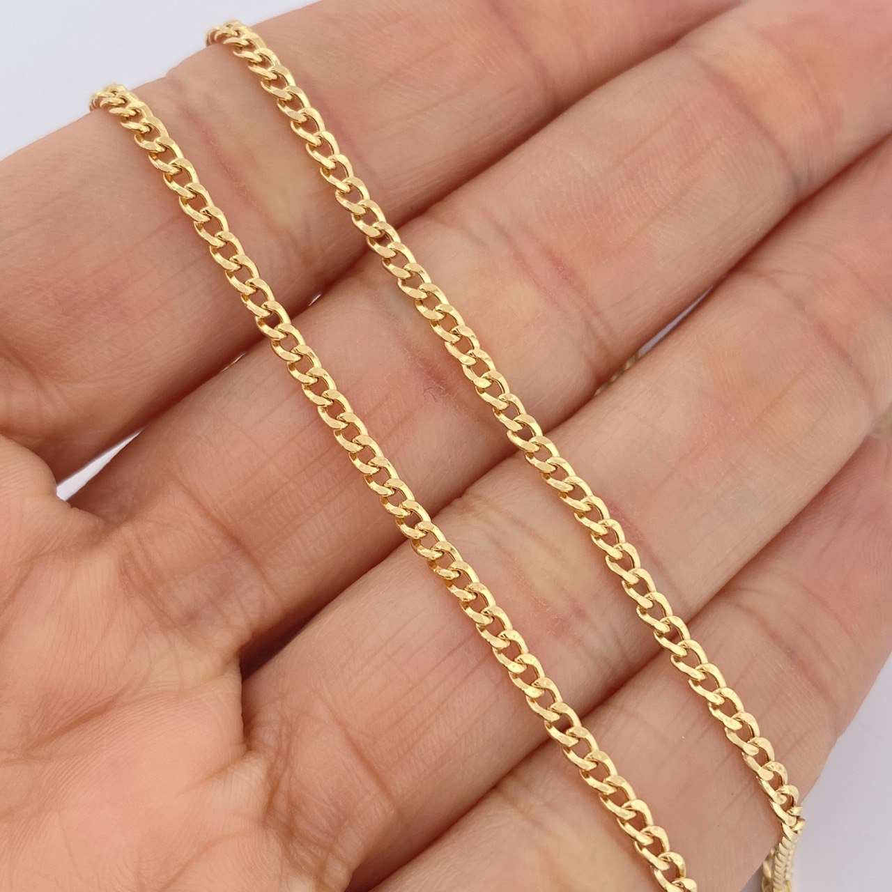 Cuban Links 3.9gr / 23.6in / +1 18K Gold $