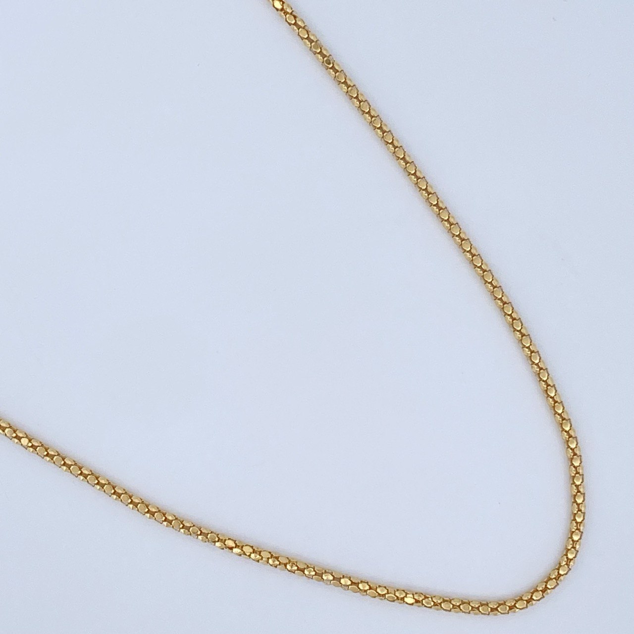 Cadena Militar 8.2gr / 50cm / +3 Oro 18K $