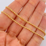 Cord Chain 5.15gr / 17.9in / +3 18K Gold $