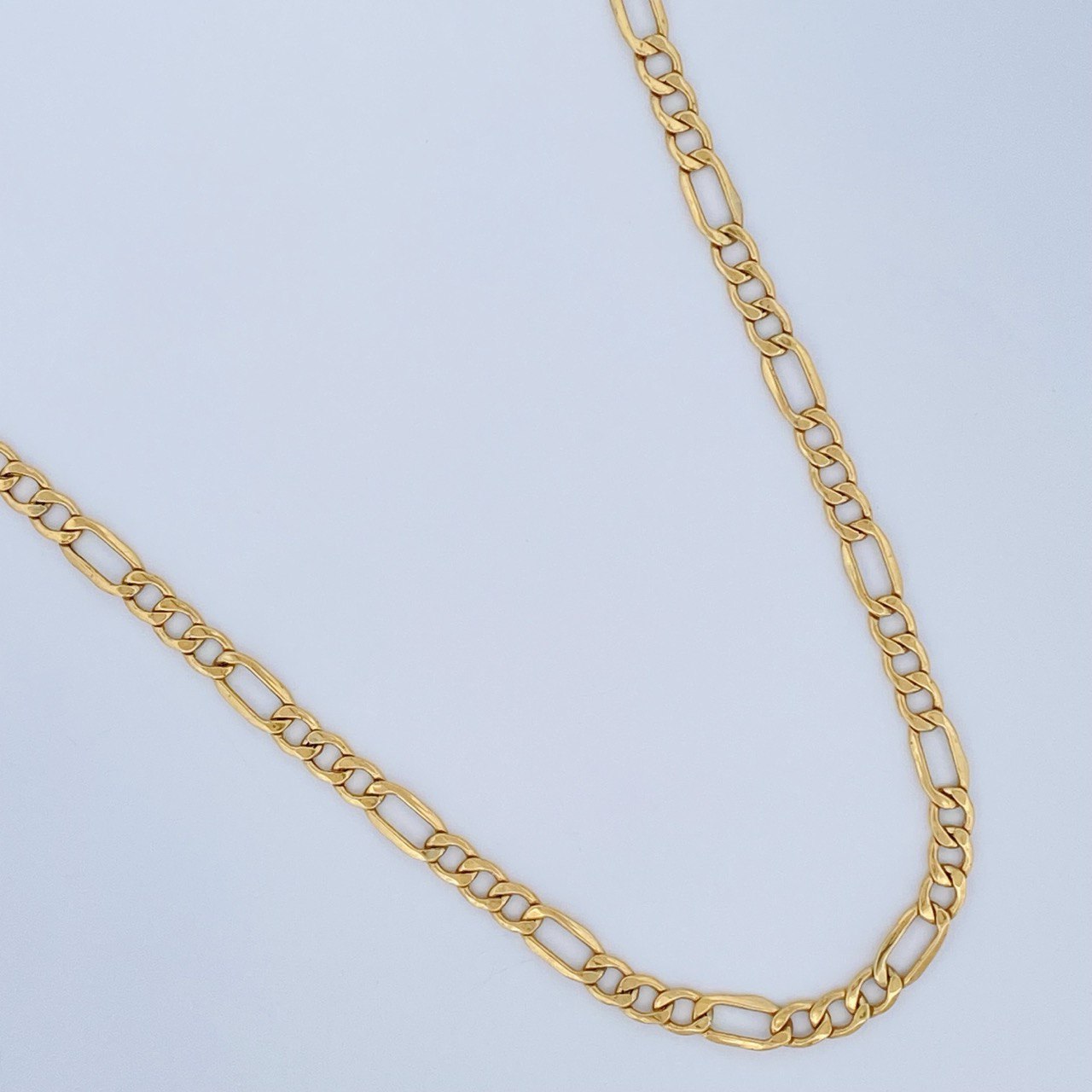 Figaro Chain 6.45gr / 19.9in / +1 18K Gold $