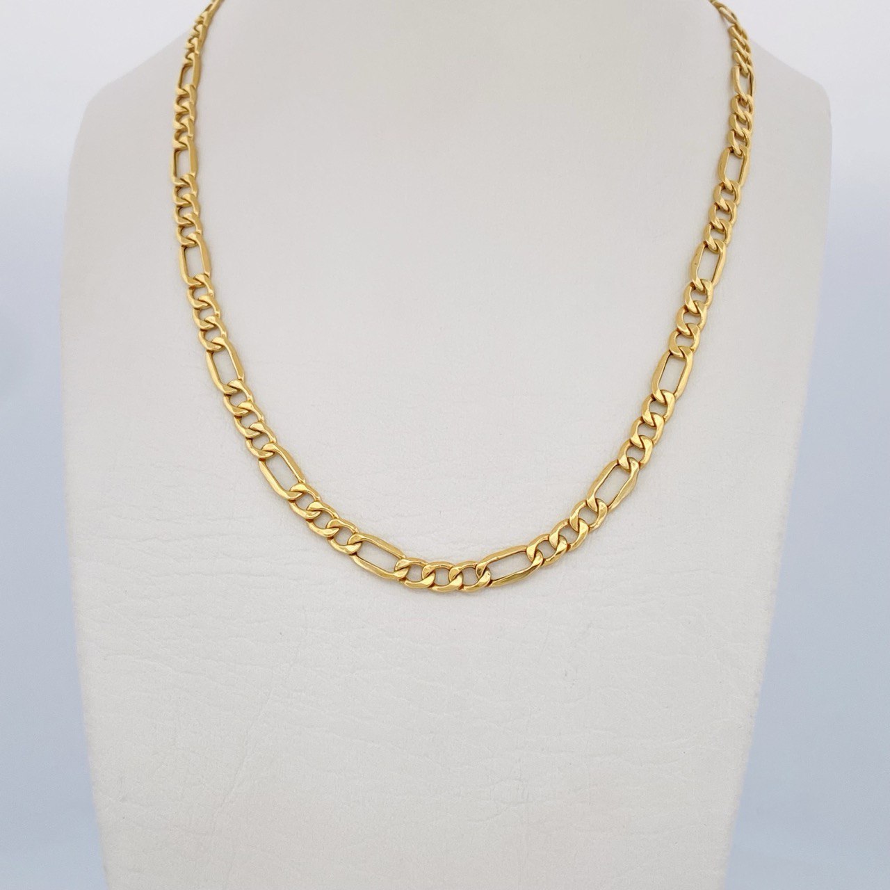 Figaro Chain 6.45gr / 19.9in / +1 18K Gold $