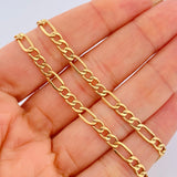 Figaro Chain 6.45gr / 19.9in / +1 18K Gold $