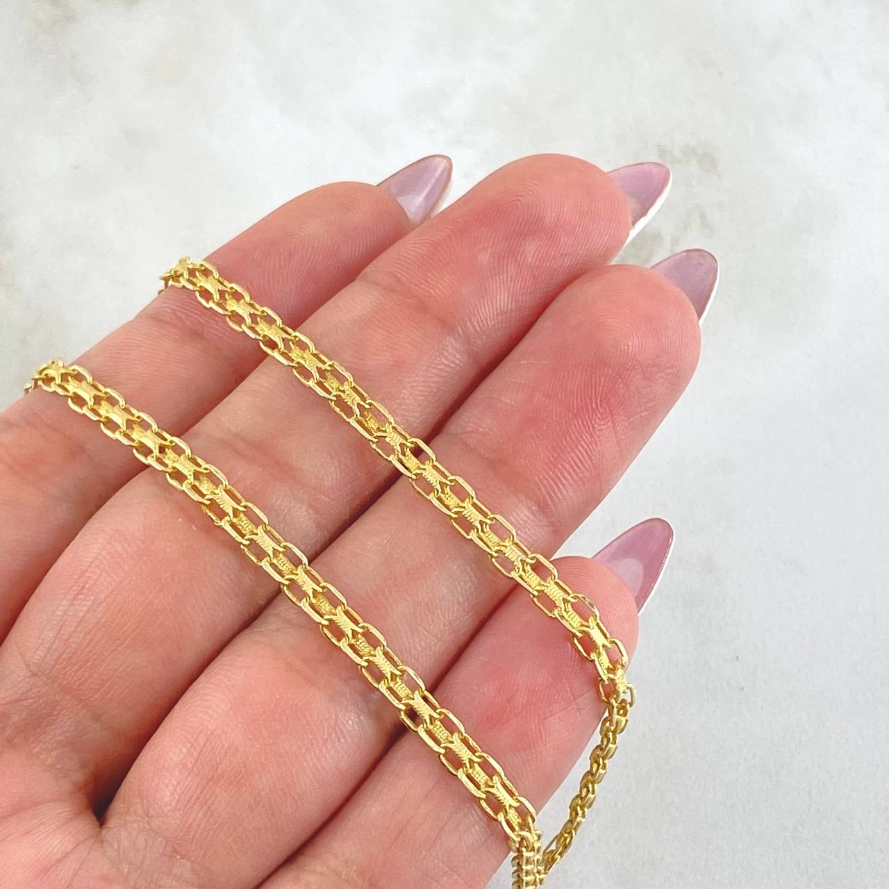 Cadena China 8.95gr / 23 1/2 in / Oro Amarillo +1 18K