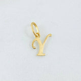 Pendant Letter Y 0.4gr / 0.8in / 18K Gold