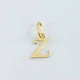 Pendant Letter Z 0.45gr / 0.8in / 18K Gold