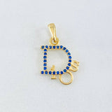 Dije Dios 1.15gr / 3/4 in / Oro Amarillo 18K