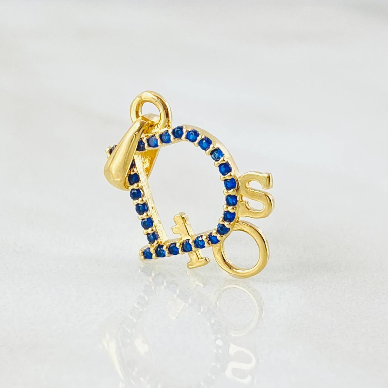 Dije Dios 1.15gr / 3/4 in / Oro Amarillo 18K