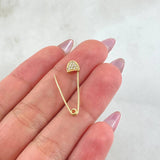Pendant Clip 0.9gr / 1in / 18K Gold
