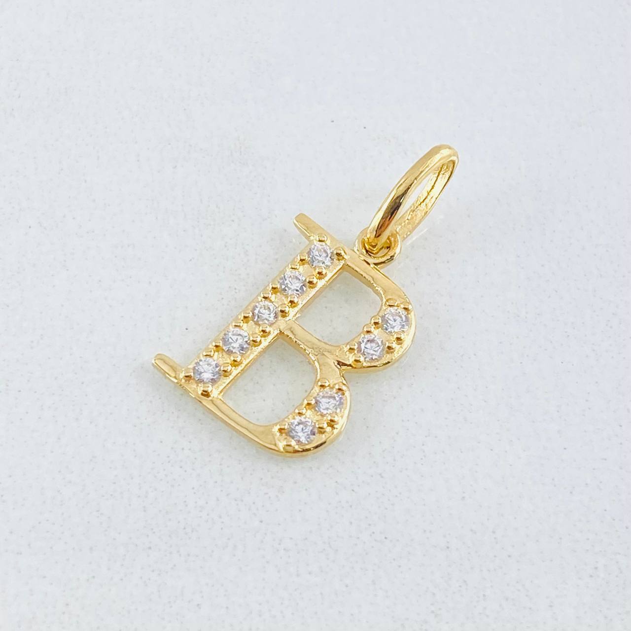 Pendant Letter B 0.95gr / 0.8in / 18K Gold